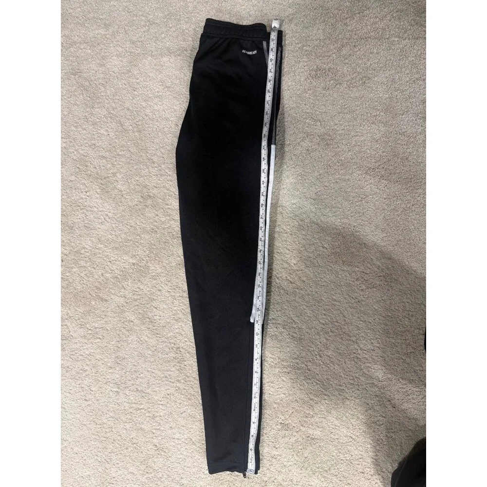 Adidas Womens Tracksuit Aeroready Track Jacket Med & Pants Small Set Black - Picture 15 of 16